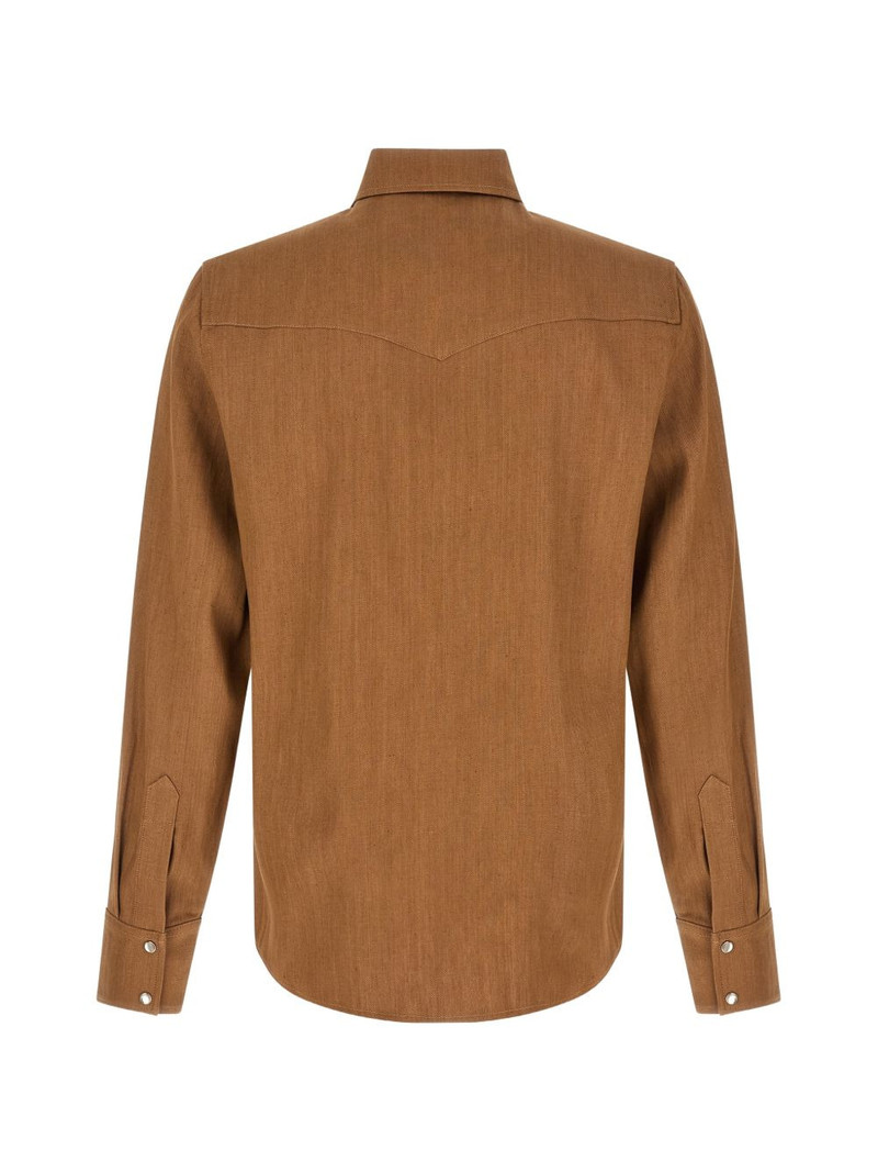 A.P.C. snap-button western shirt outlook