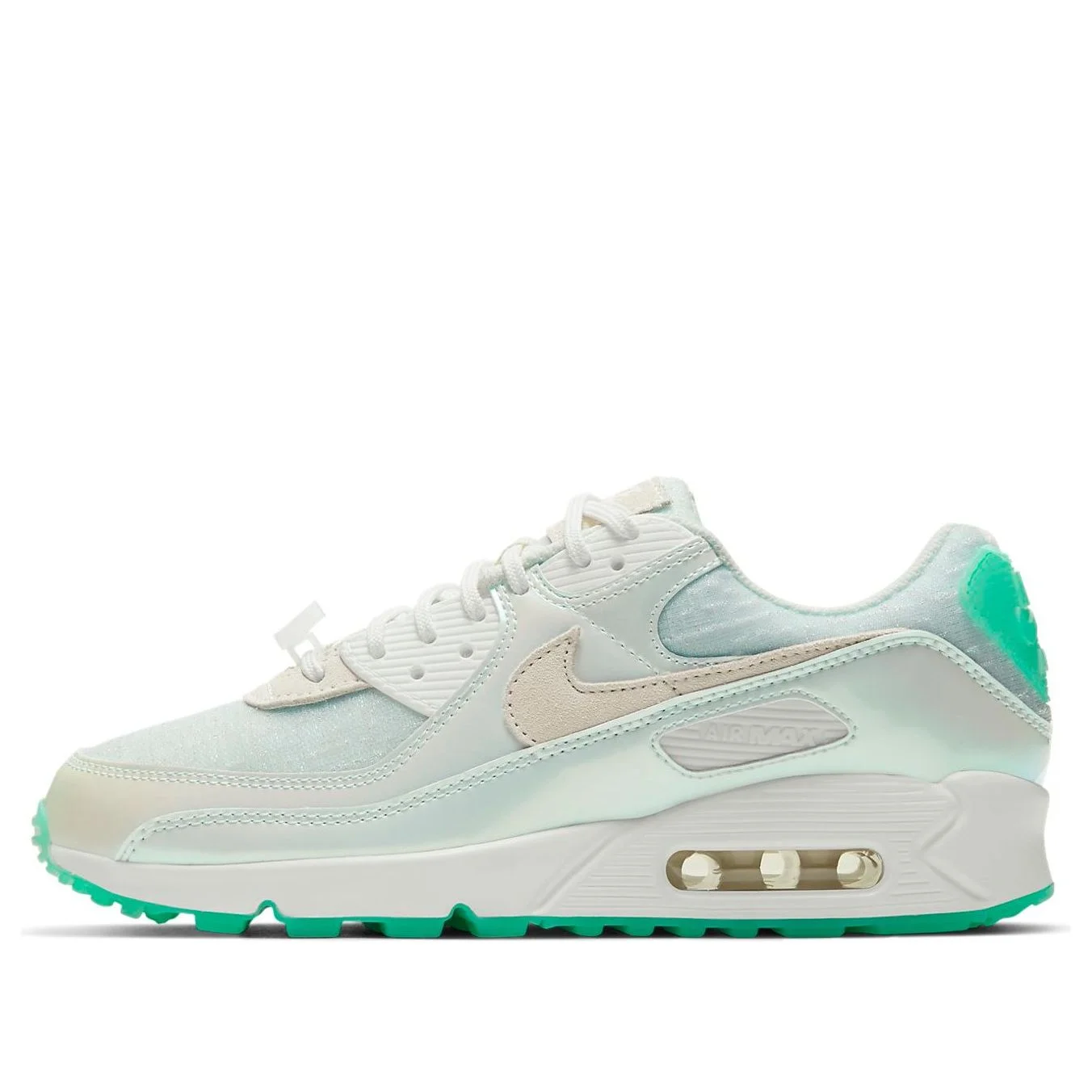 (WMNS) Nike Air Max 90 'Green Glow' DH8074-100 - 1
