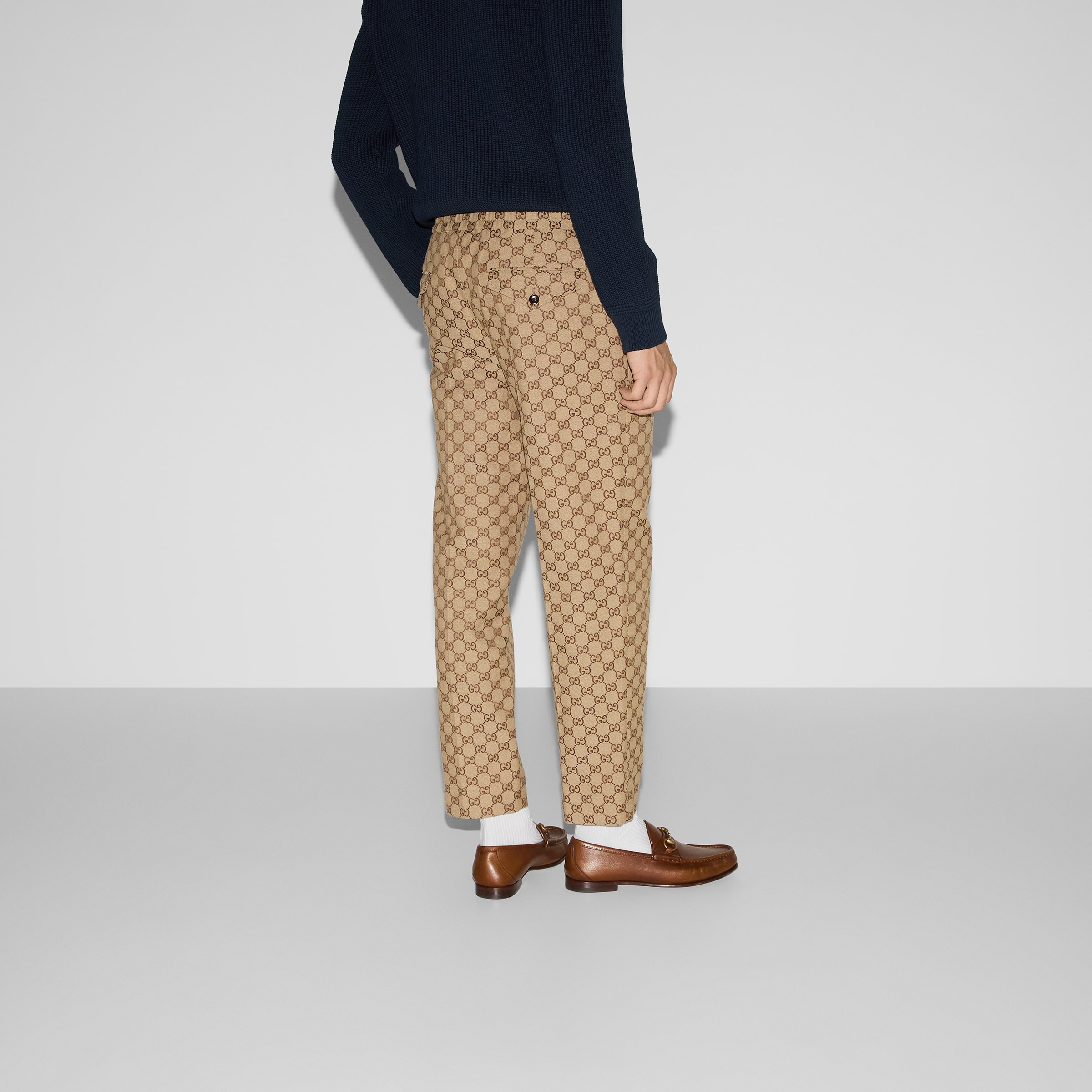 GG canvas jogging pant - 4