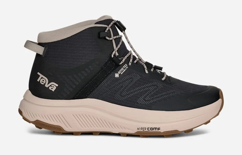 Women's Hurricane Trailsetter Mid GTX Trail Shoe in Black - 1