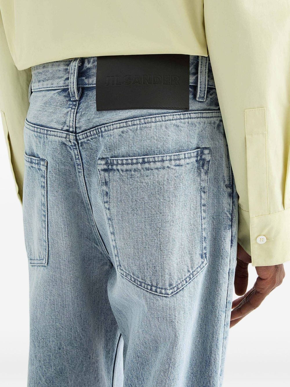 logo-patch jeans - 5