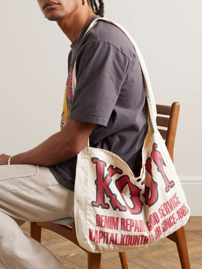 Kapital Kountry Factory Printed Cotton-Twill Tote Bag outlook
