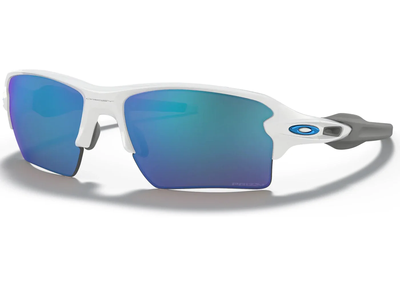 Oakley Flak 2.0 XL Sunglasses Polished White/Prizm Sapphire (OO9188-9459) - 1