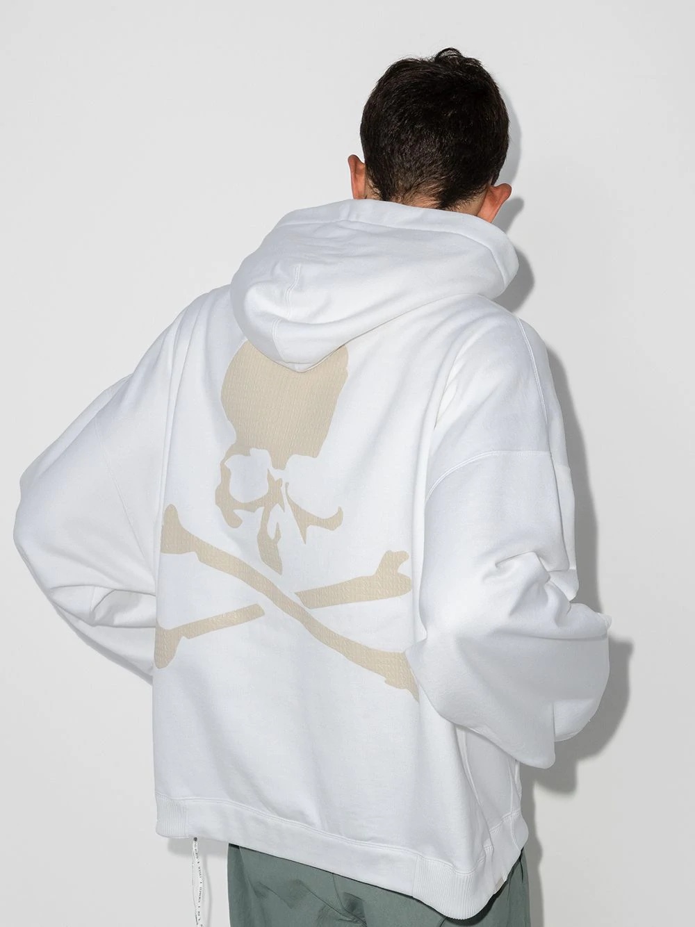 logo-print oversized hoodie - 3