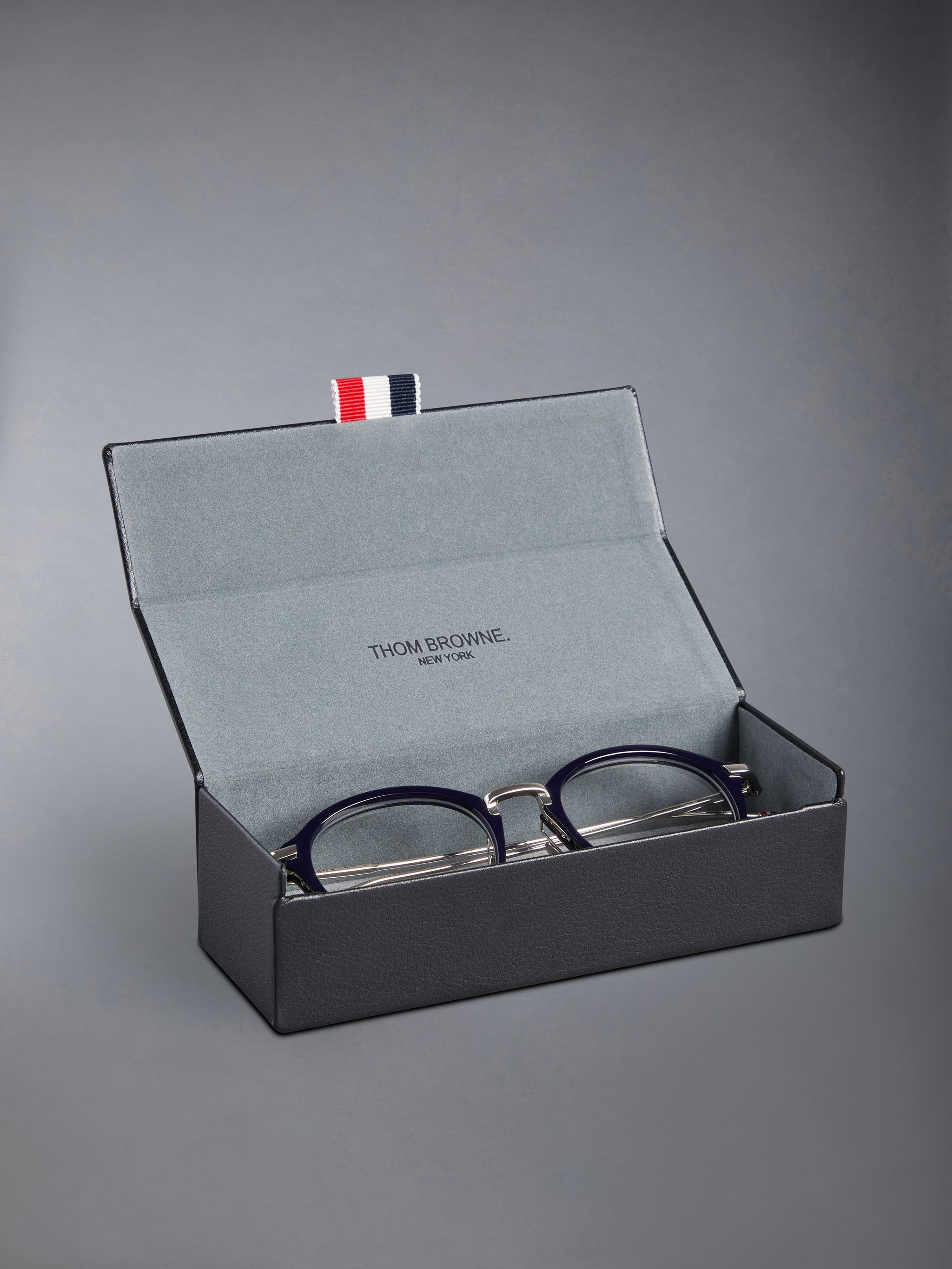 ROUND EYEGLASSES IN ACETATE AND TITANIUM - 6