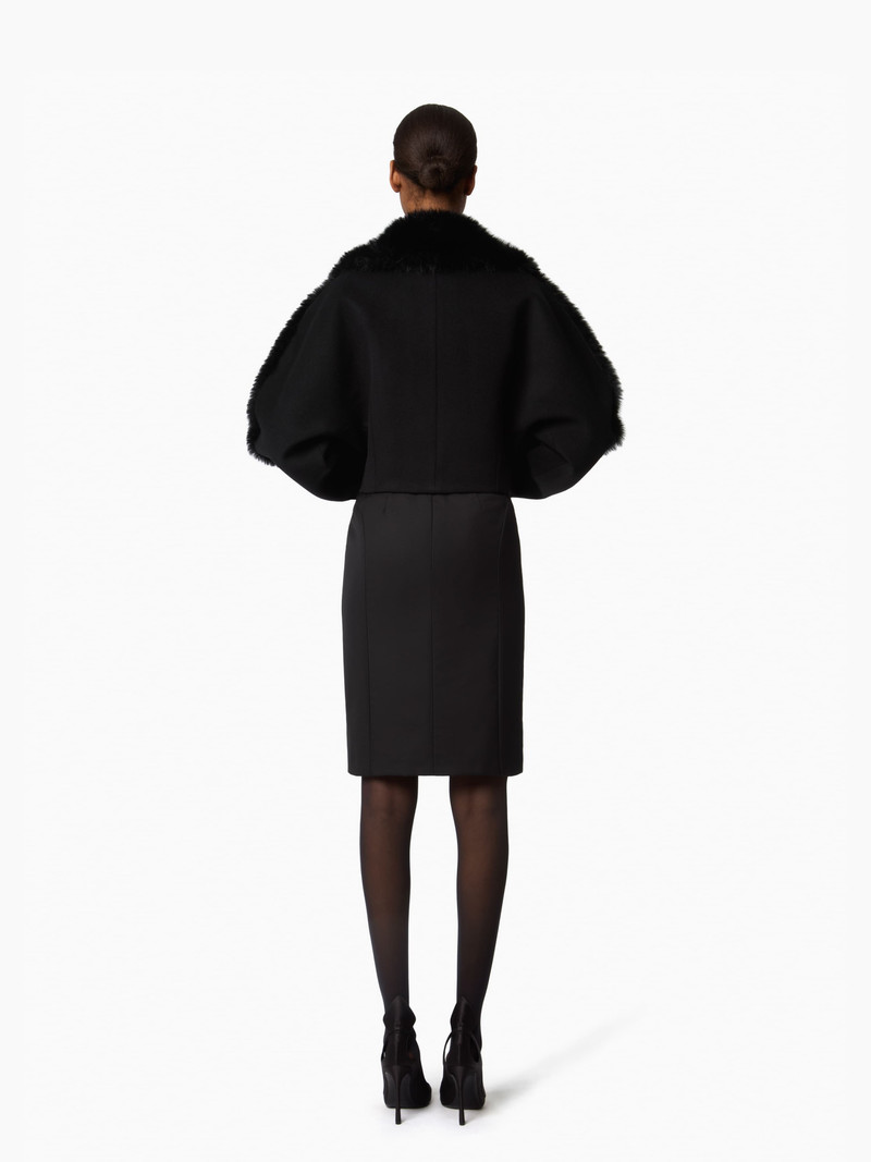 Boxy Faux Fur Coat 4