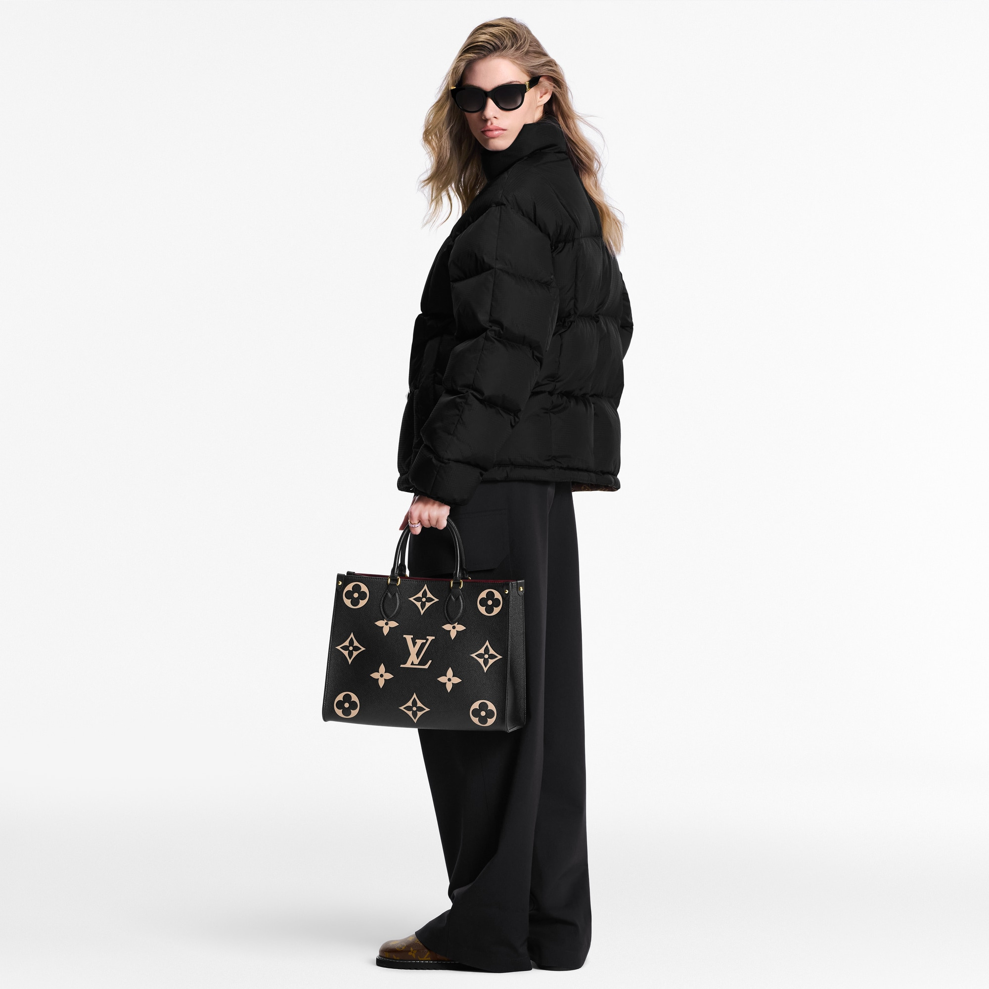Monogram Accent Pillow Puffer Jacket - 3