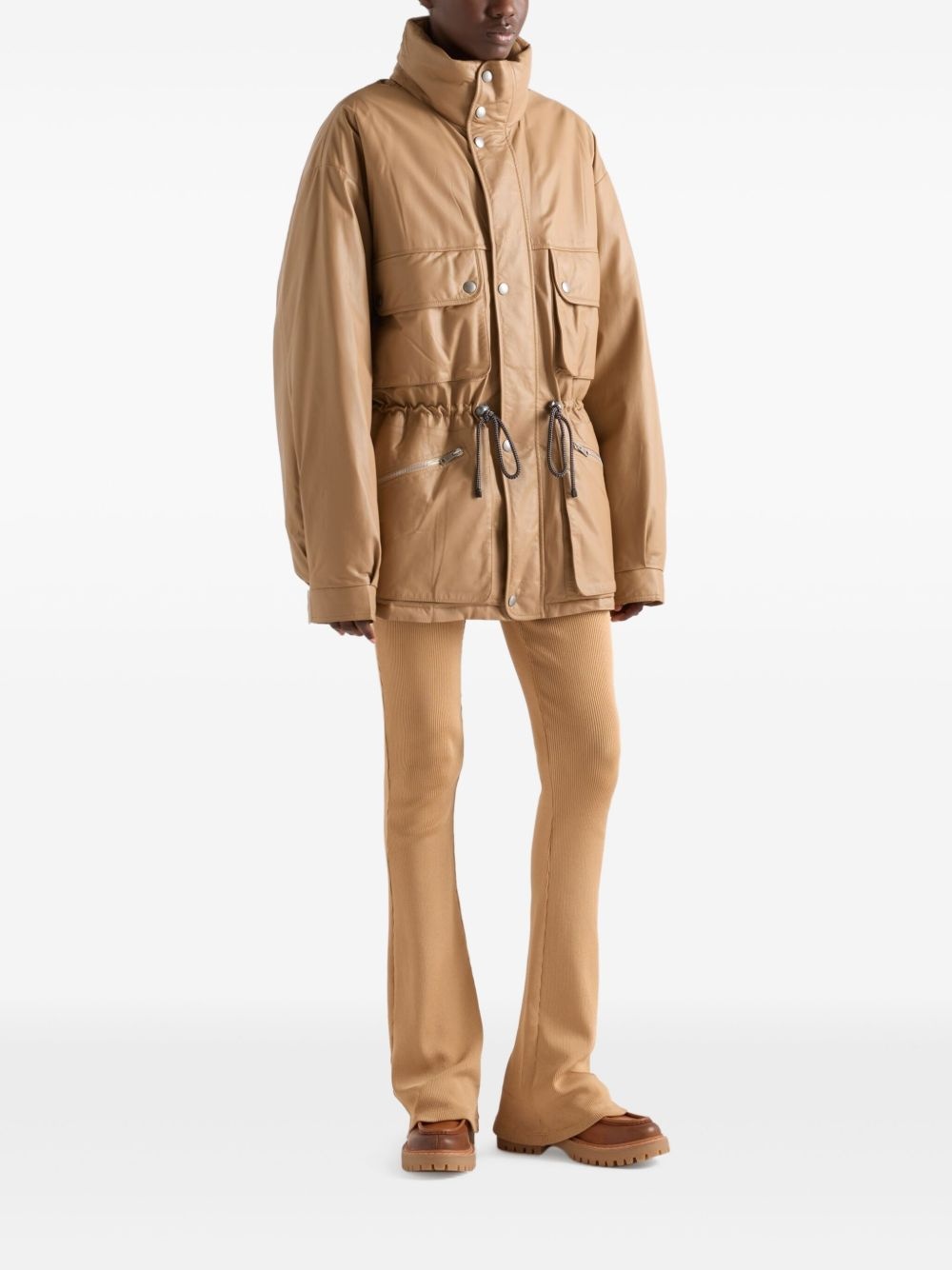 Nappa leather coat - 2
