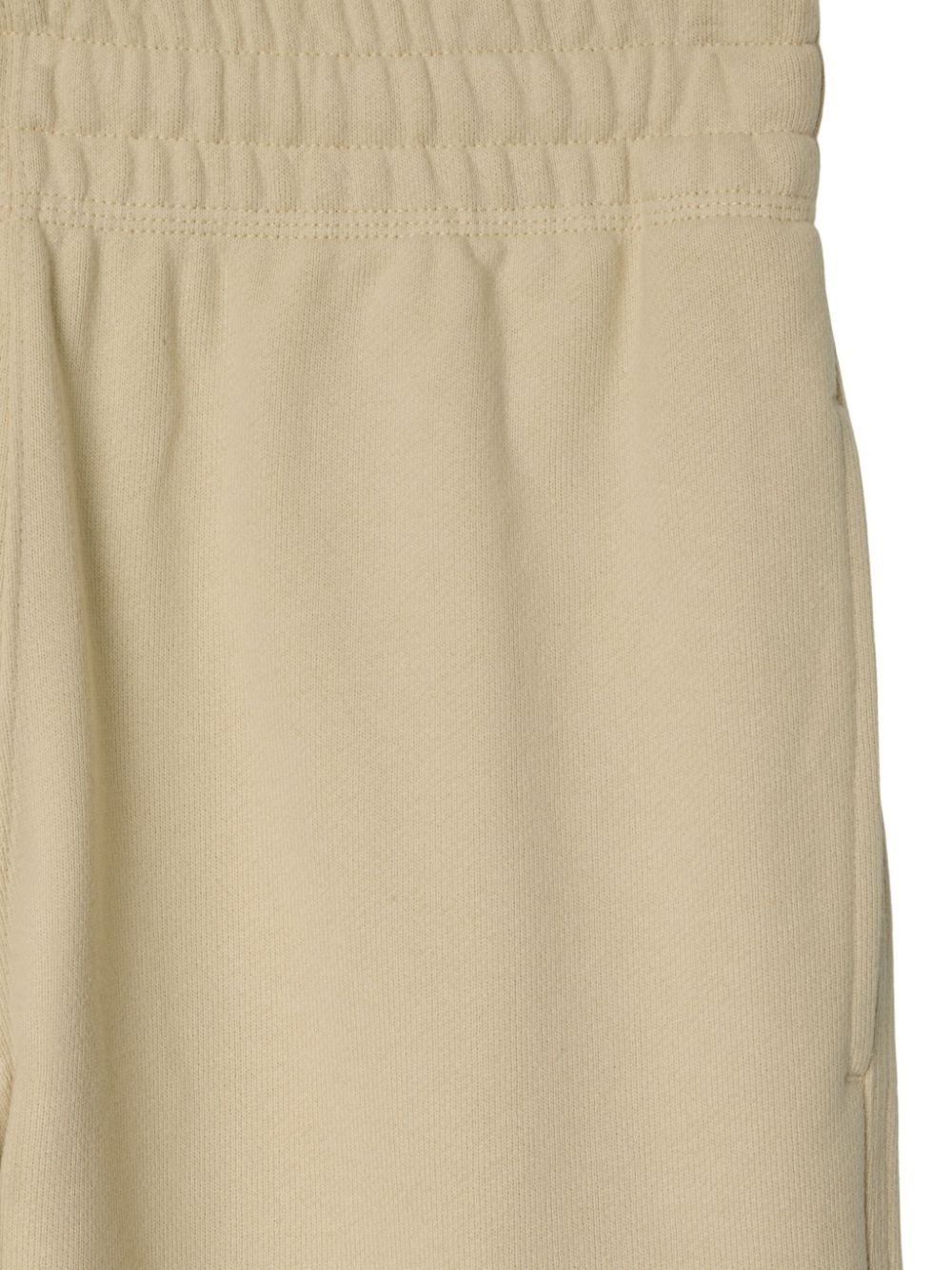 check-label cotton track pants - 5