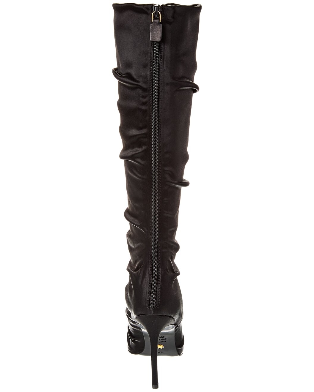 Stuart Weitzman Strt Ruched 100 Satin Knee-High Boot - 3