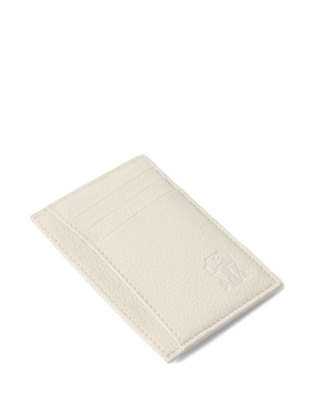 logo-debossed cardholder - 3