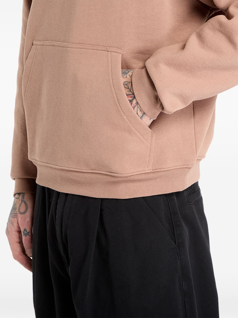 logo-detail pouch-pocket hoodie 6