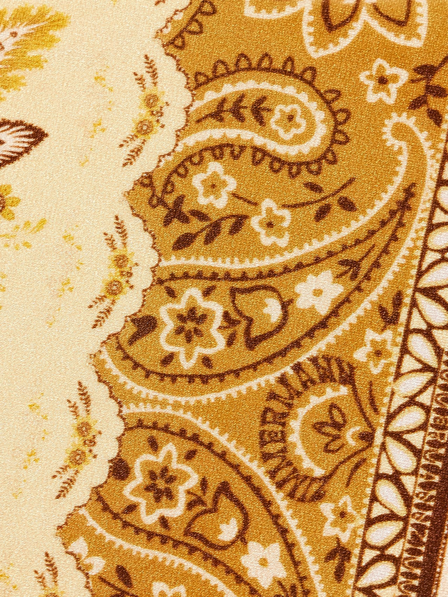 Lucky printed bandeau bikini Yellow - 4
