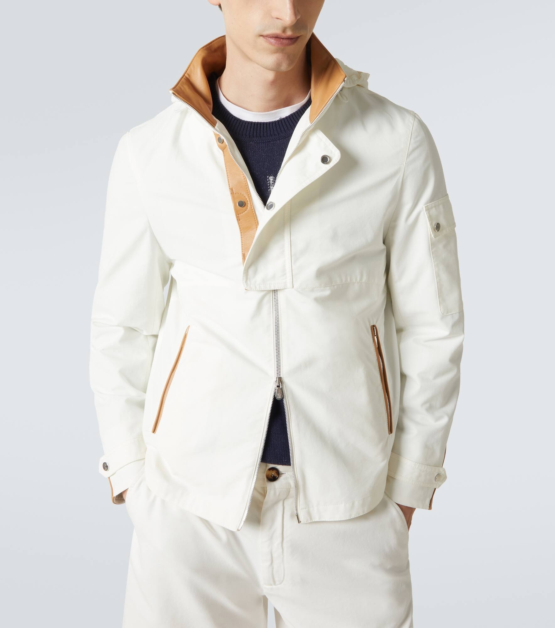 Cotton-blend jacket - 5