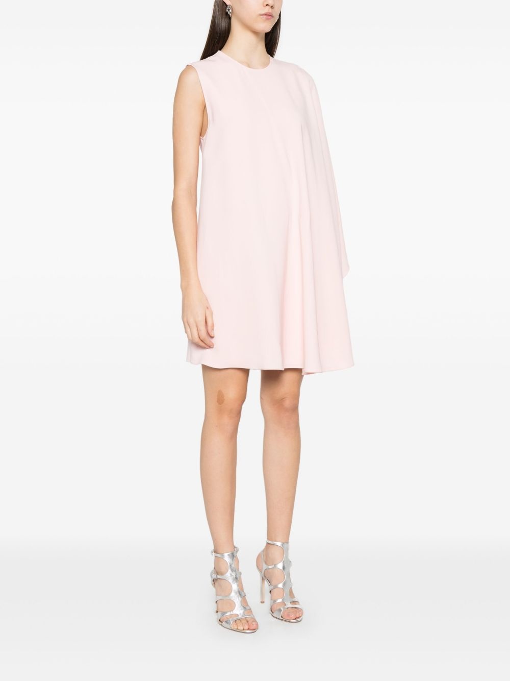 one-sleeve mini dress - 3