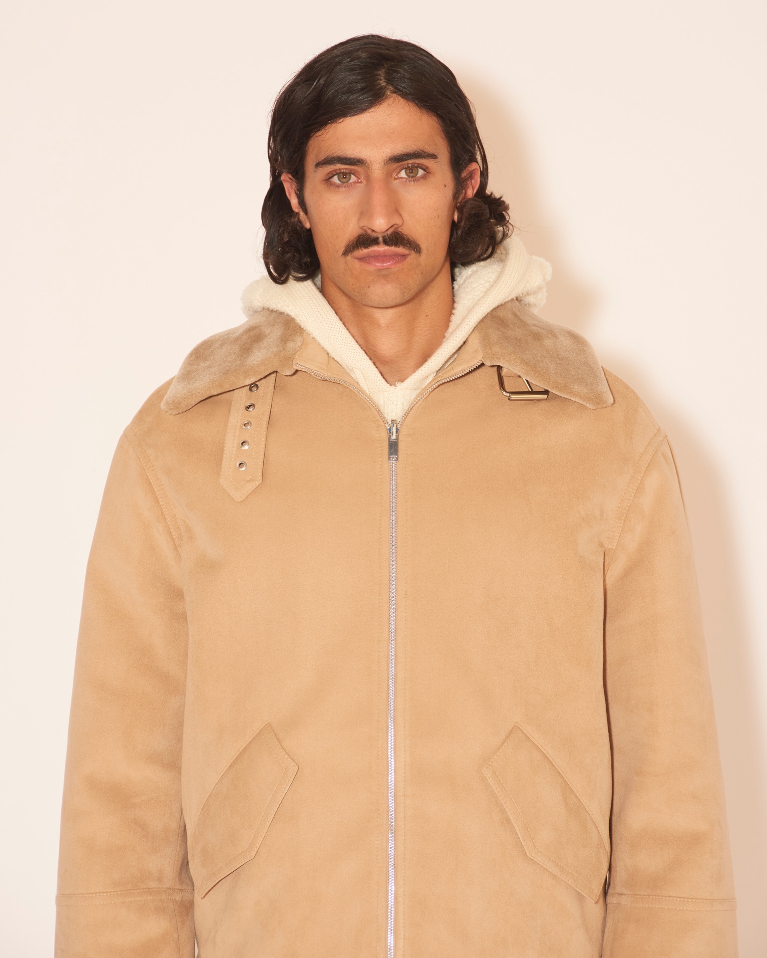 GILS - Suede jacket - Sand/beige - 5
