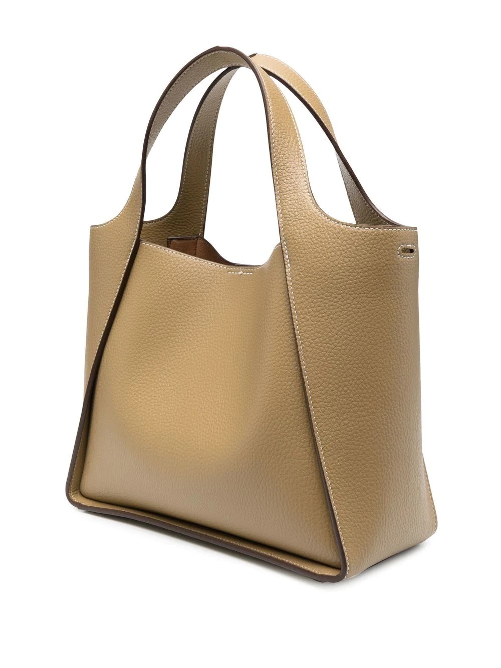 perforated-logo detail tote bag - 4