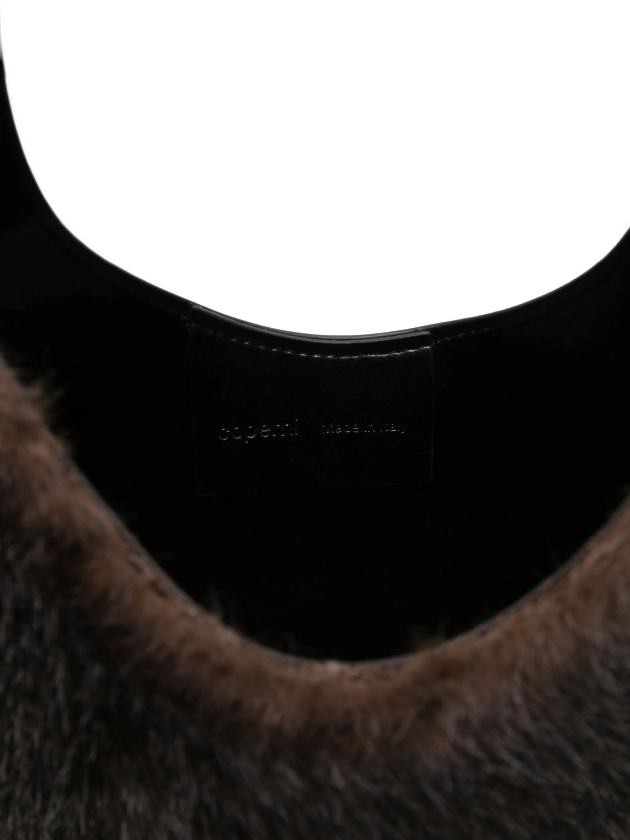 Coperni Heart-shaped Fur Tote Bag - 4