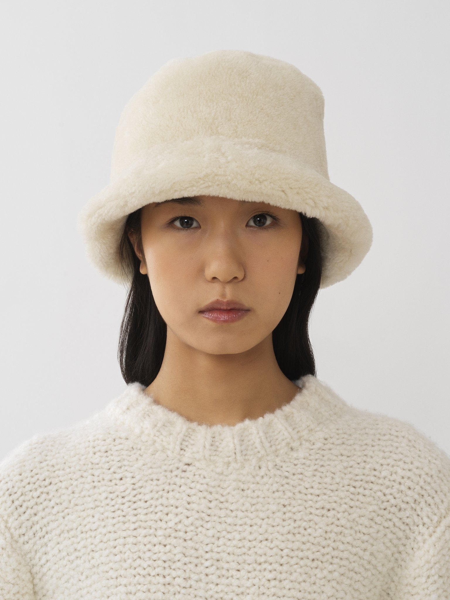 SHEARLING HAT - 2