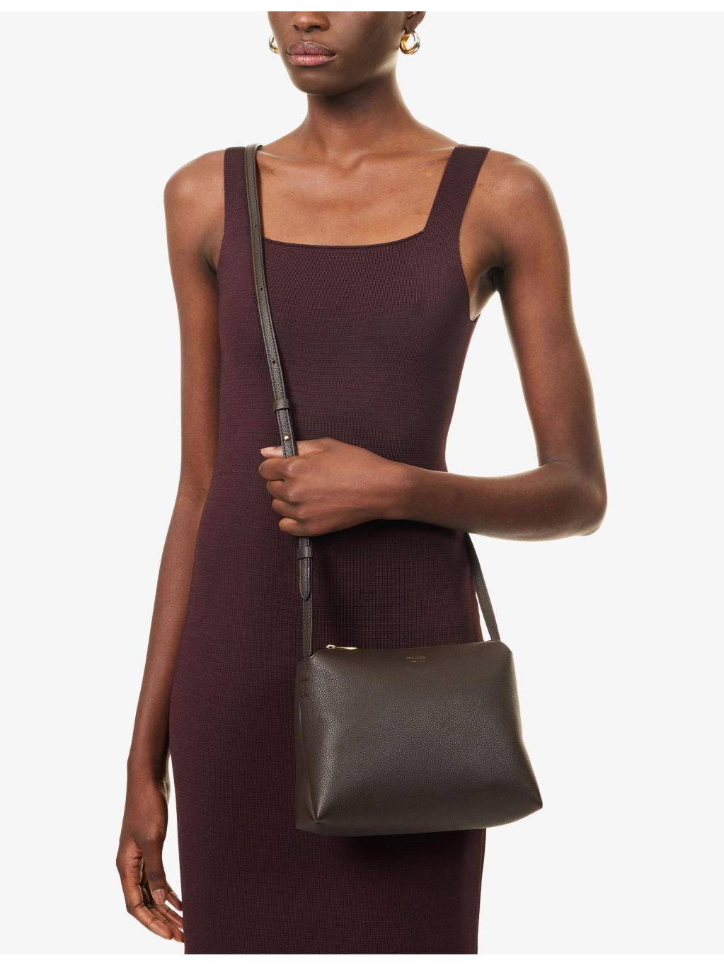 Lina Medium Leather Cross-Body Bag - 2