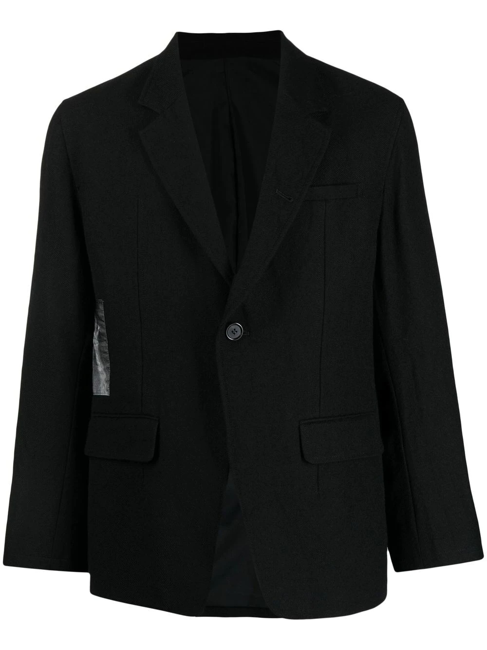 x Psycho patch-detail blazer - 1