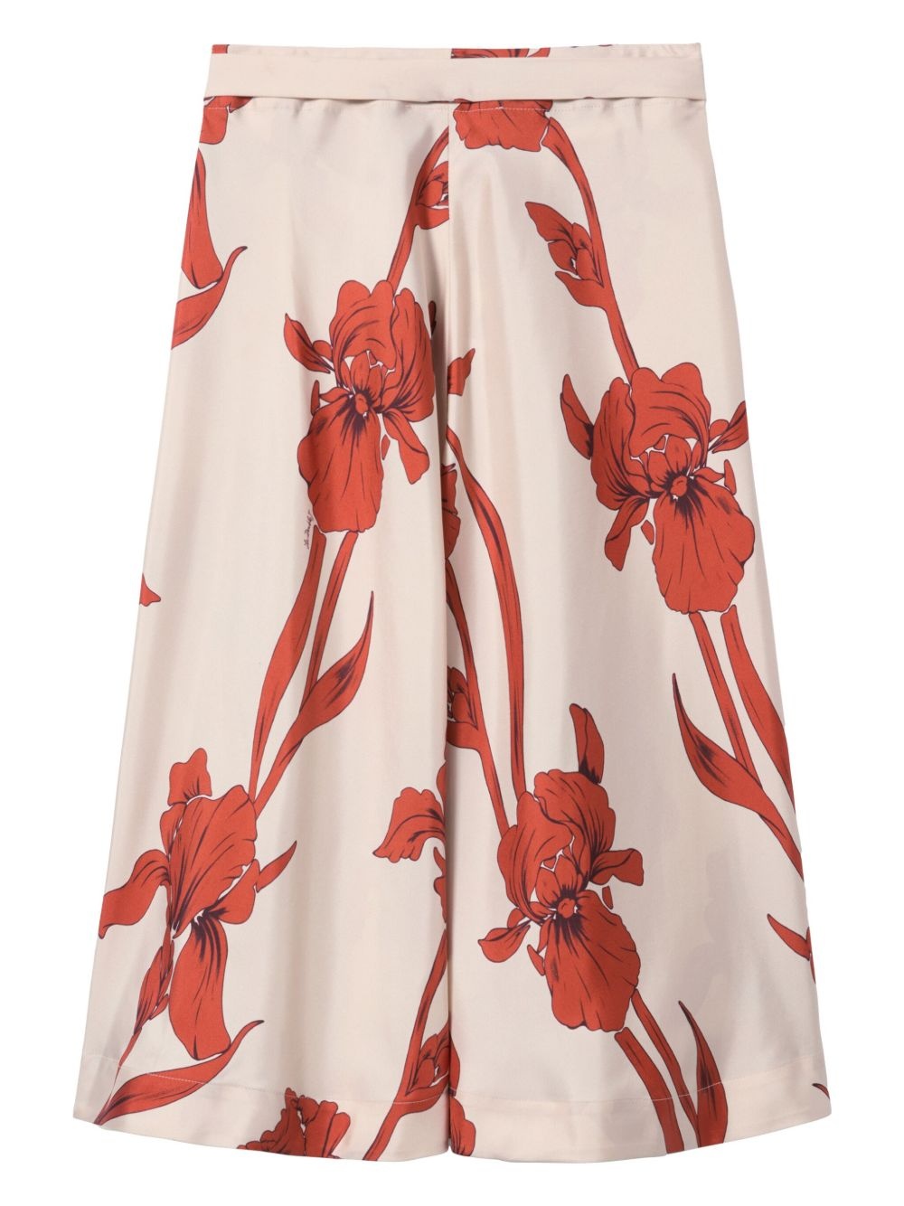 wrap-design skirt - 5