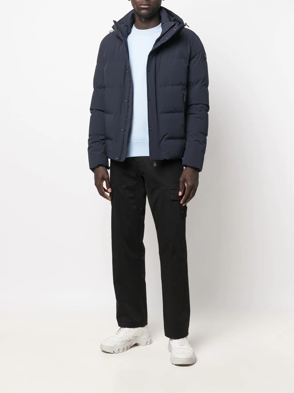 padded hooded jacket - 2