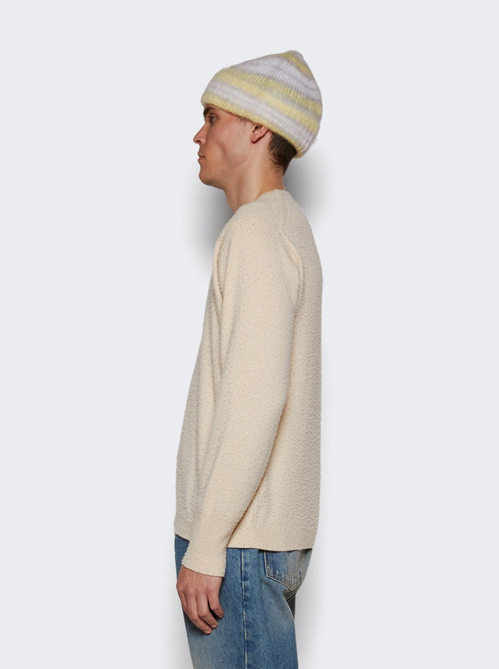 Cashmere Crewneck Beige - 4