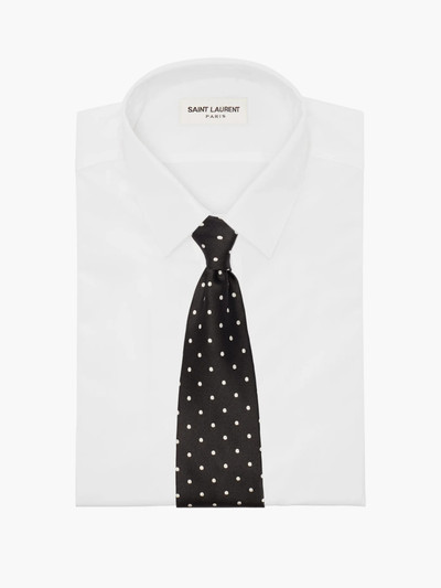 Ralph Lauren Polka-dot silk-satin tie outlook