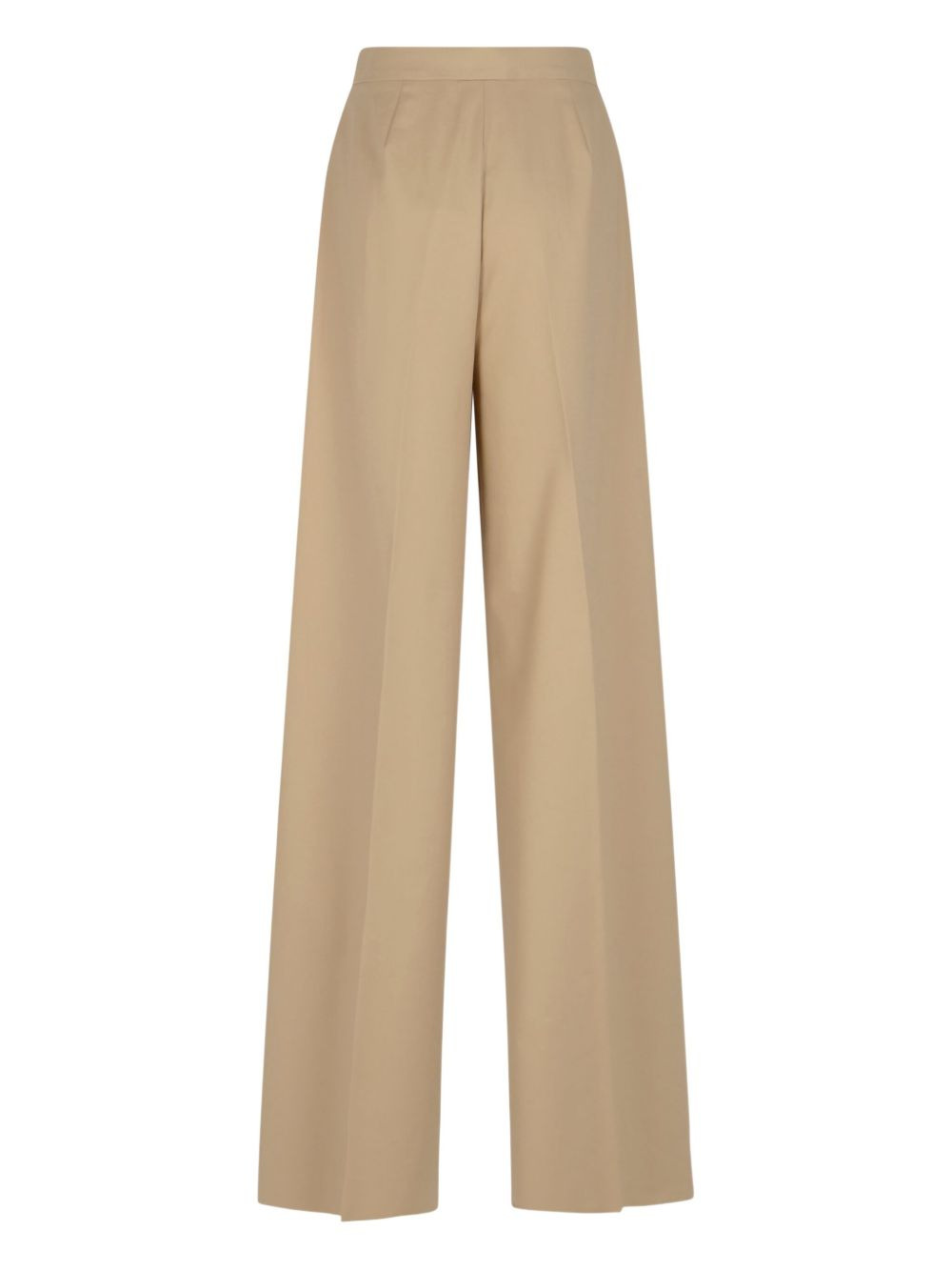 cotton high-waist trousers - 2