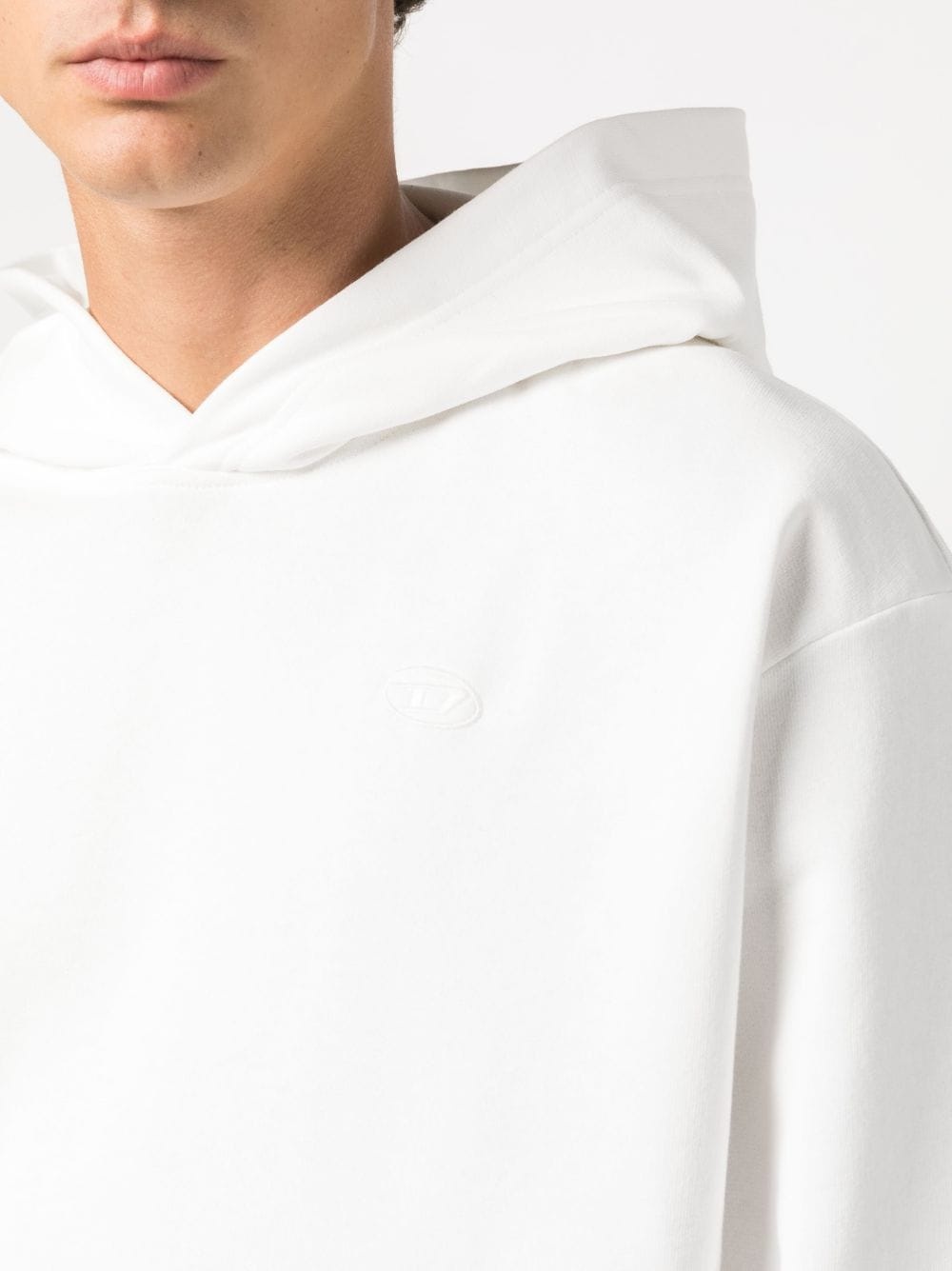 Macs logo-embroidered cotton hoodie - 5