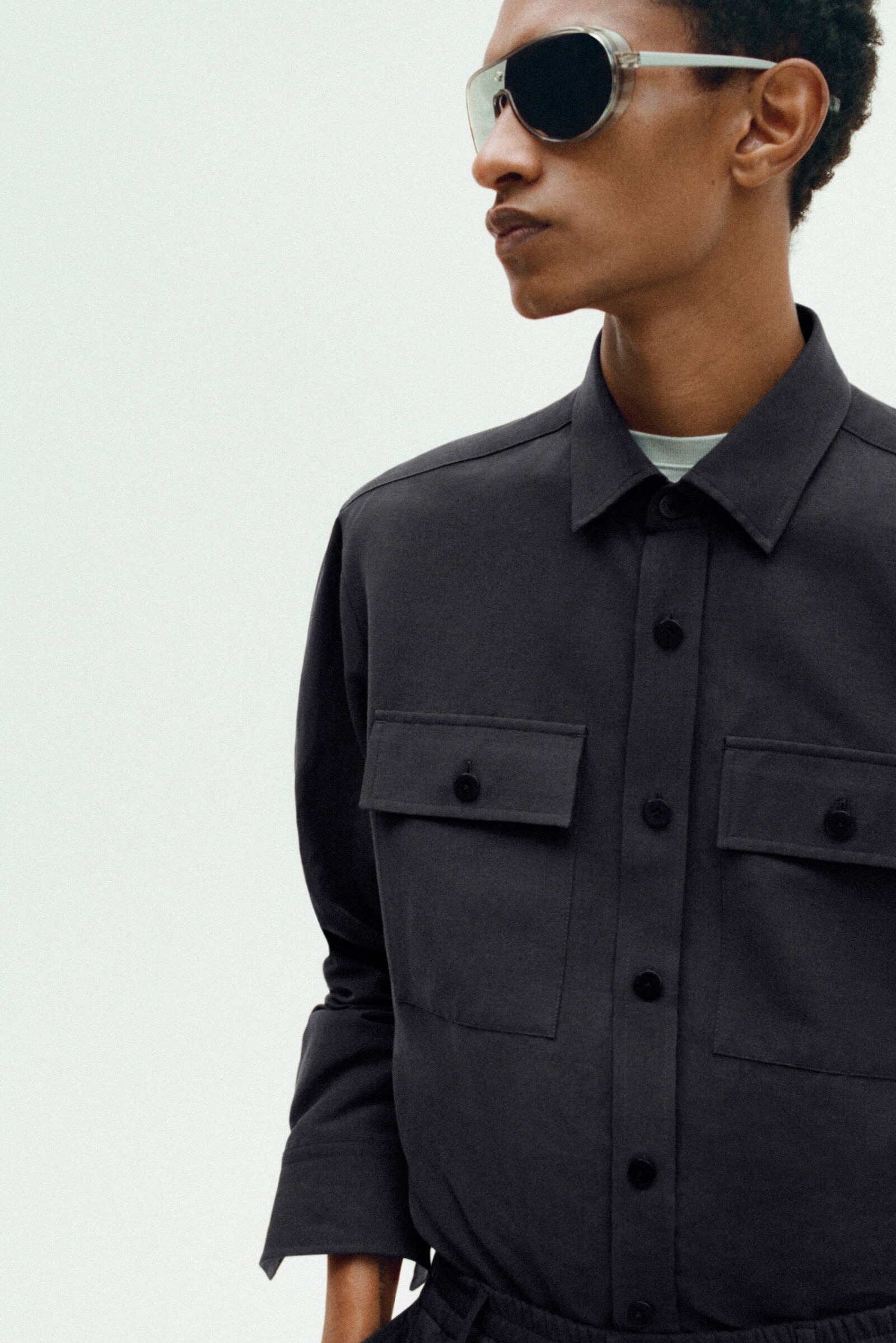 Clive shirt in Dark gray - 6