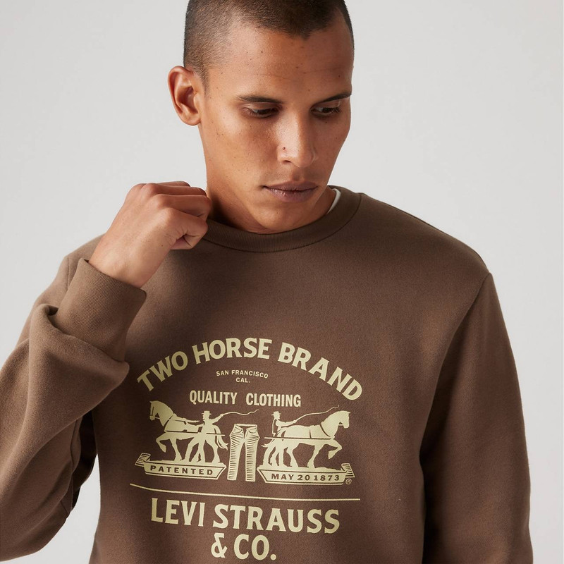 STANDARD FIT GRAPHIC CREWNECK SWEATSHIRT 5