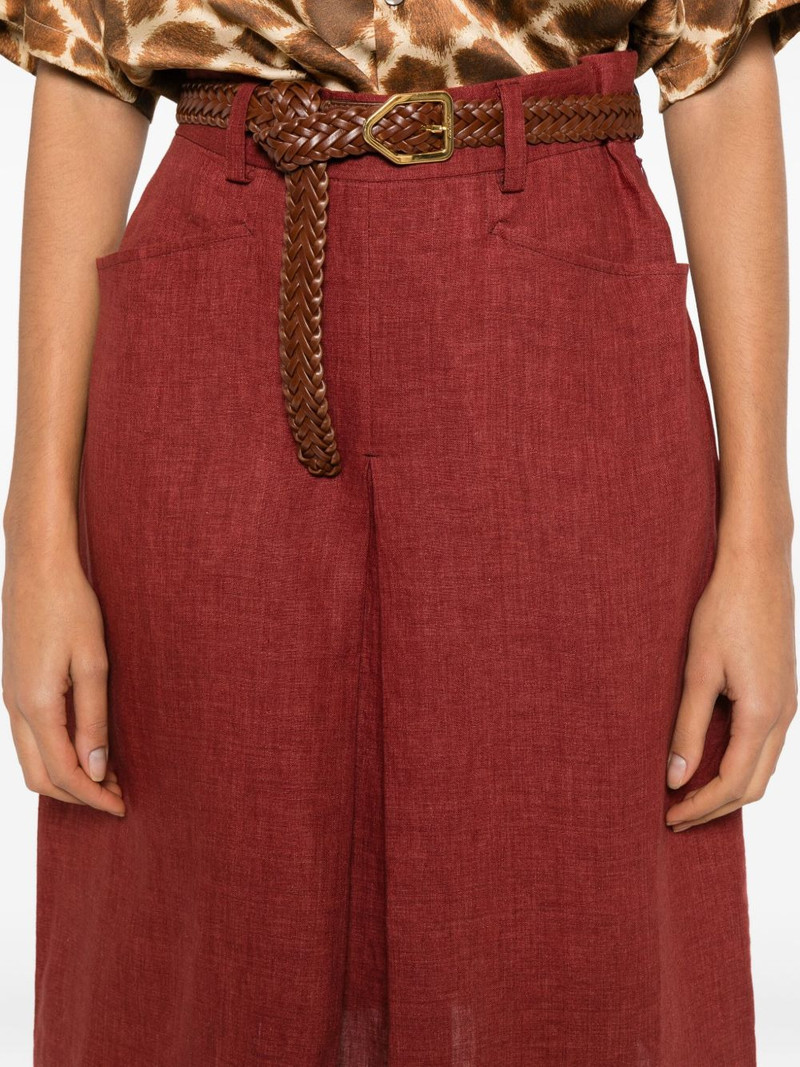 Regina pocket midi skirt 5