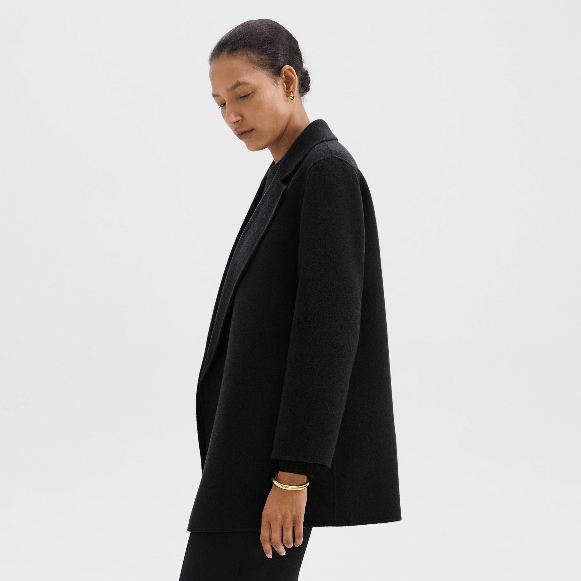 Clairene Jacket in Double-Face Wool-Cashmere - 3