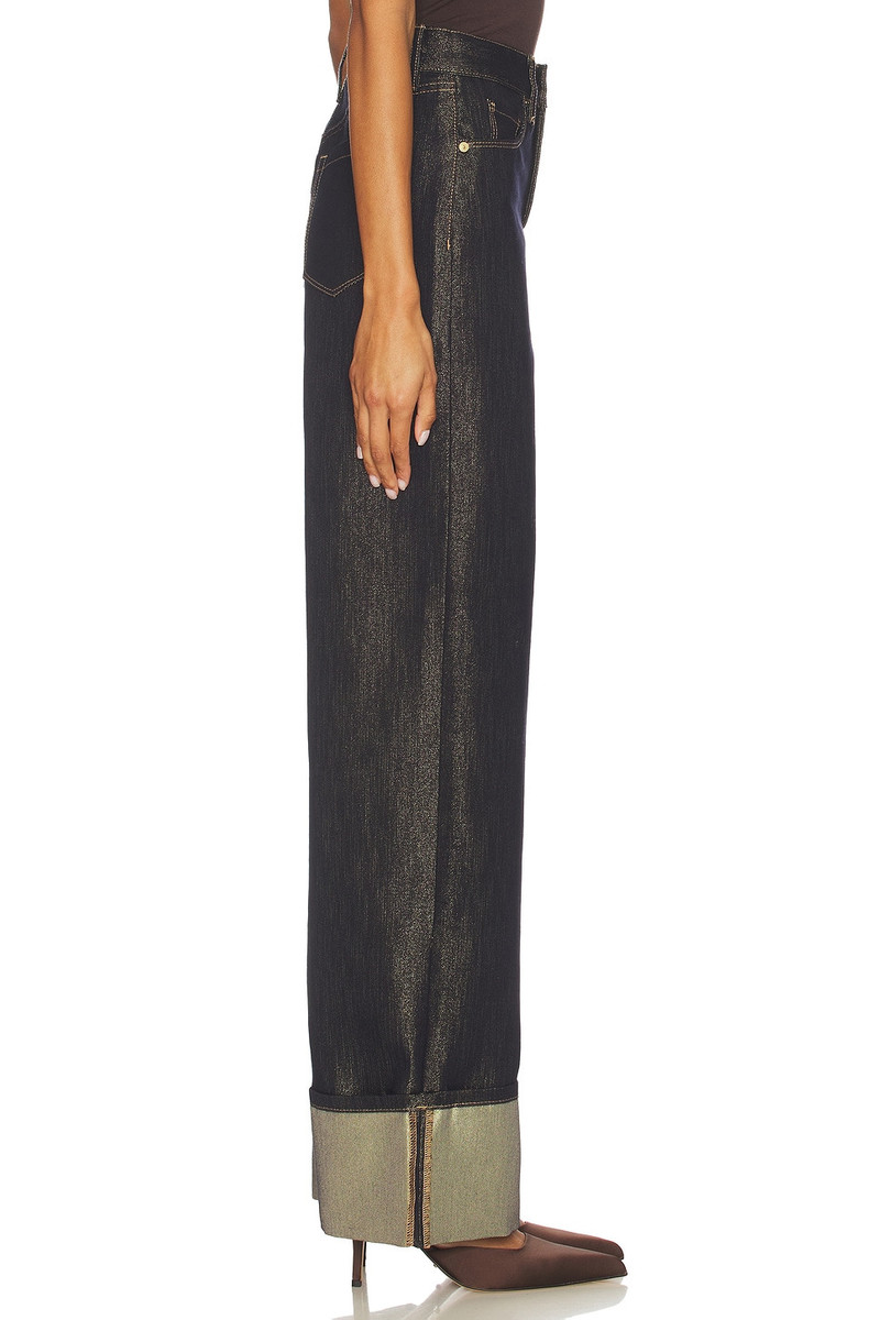BLANKNYC Cuffed Wide Leg Jeans outlook