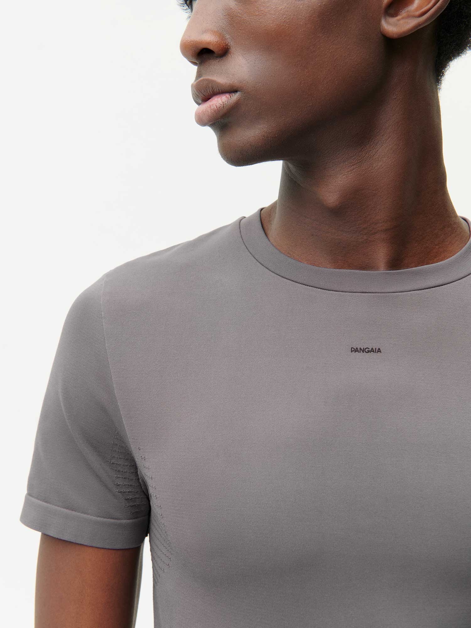 Men's Plant-Stretch T-Shirt - Volcanic Grey - 5