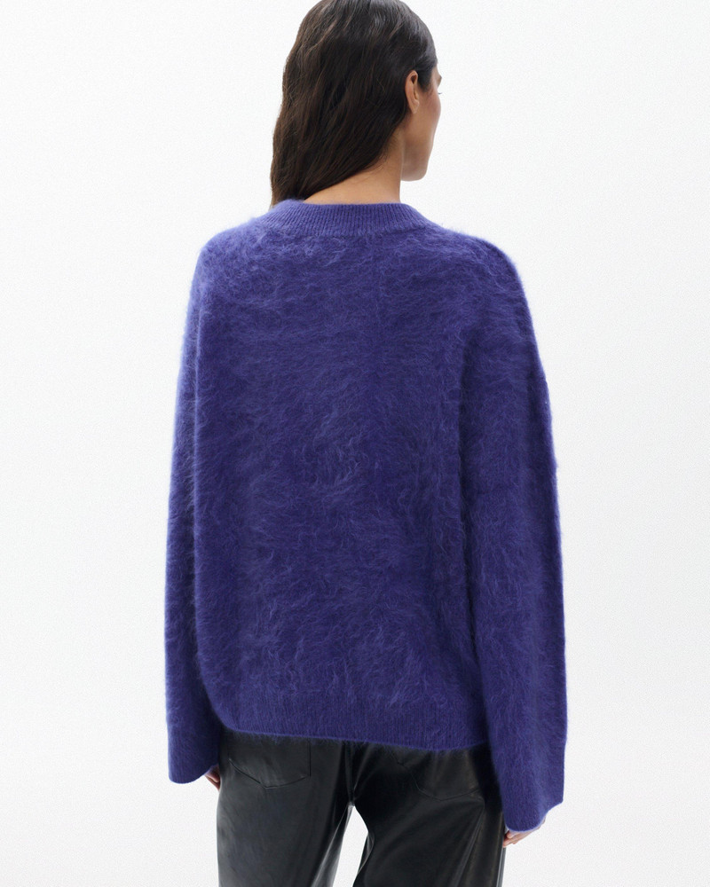 Jada Brushed Cashmere V-Neck Sweater 6