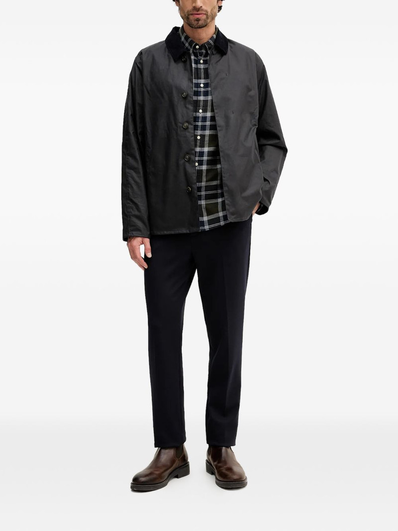 Barbour Short Lorden corduroy-collar jacket outlook