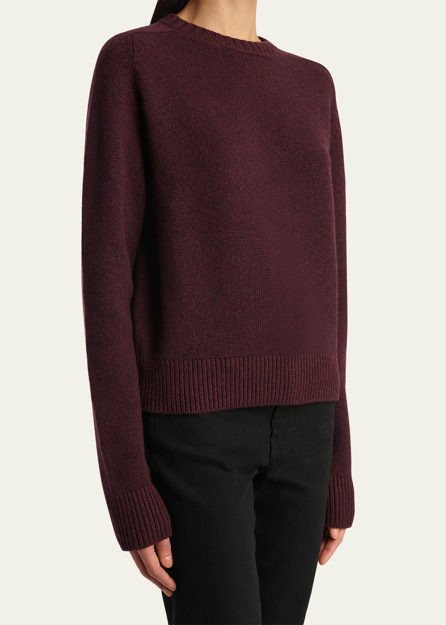Nera Cashmere Crewneck Sweater - 5