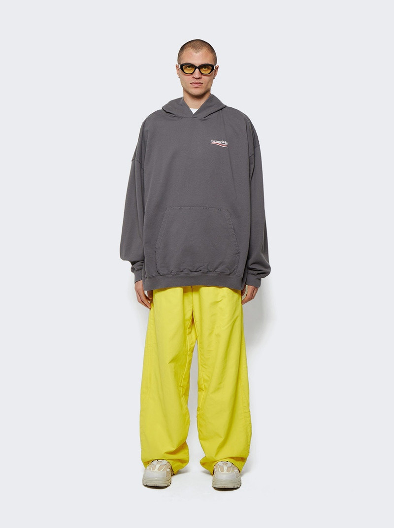 BALENCIAGA 정치 캠페인 hoodie 큰 적합 outlook