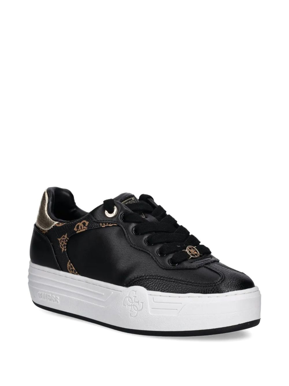 Swole platform-sole logo sneakers - 2