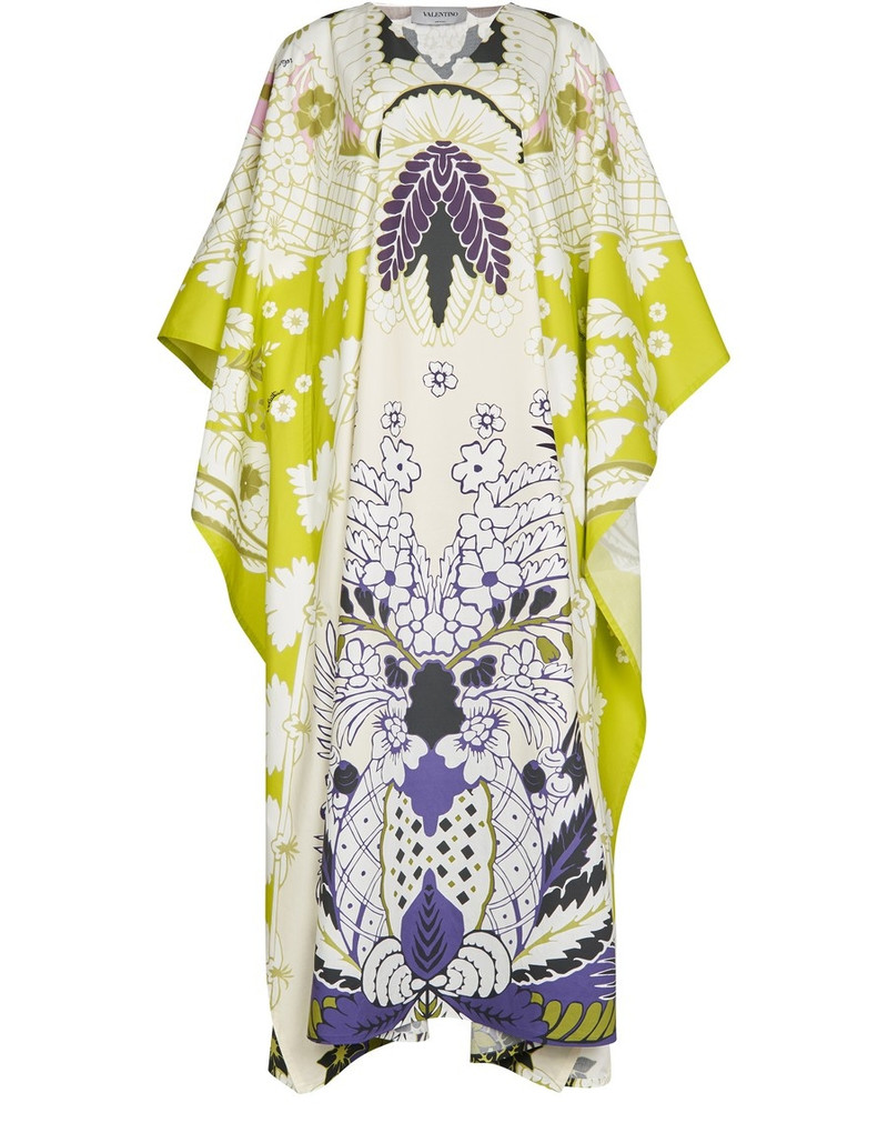 Printed long dress 1
