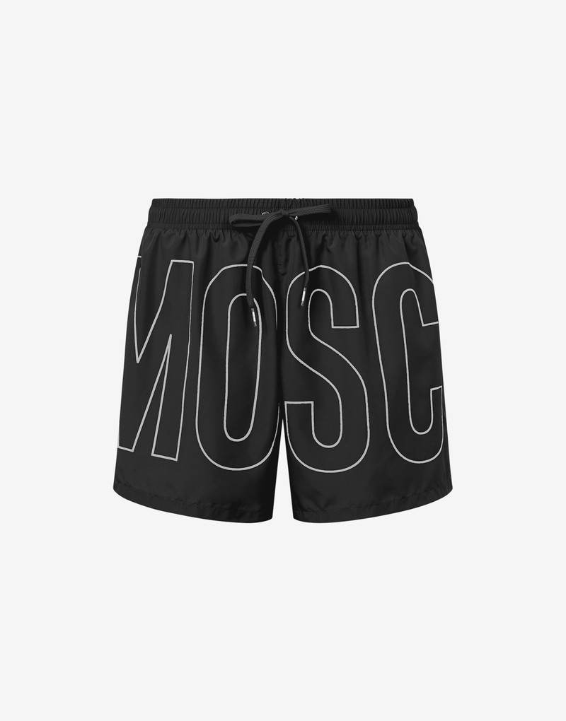 SWIM BOXER RUBBER LOGO 1