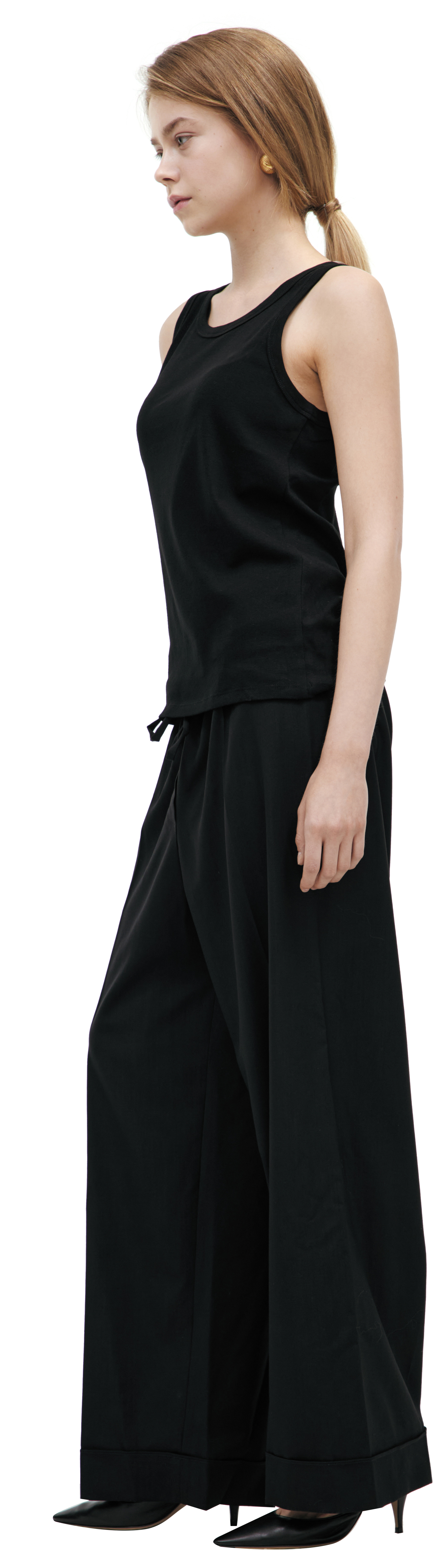BLACK COTTON TOP - 2
