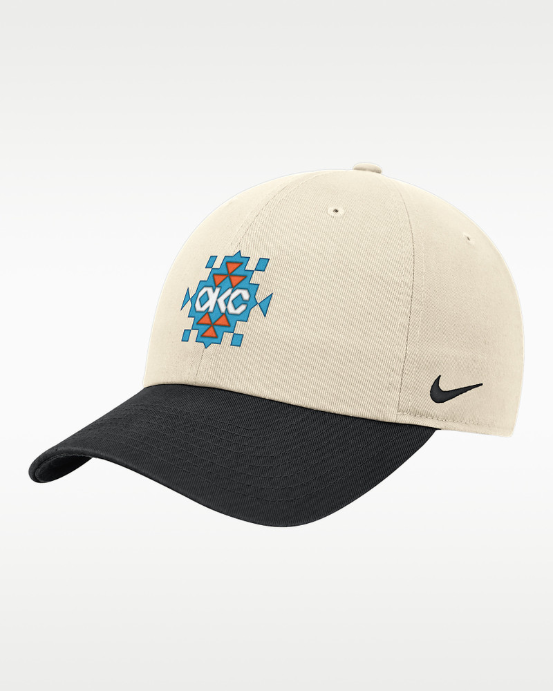 Oklahoma City Thunder Club City Edition Nike NBA Cap 1