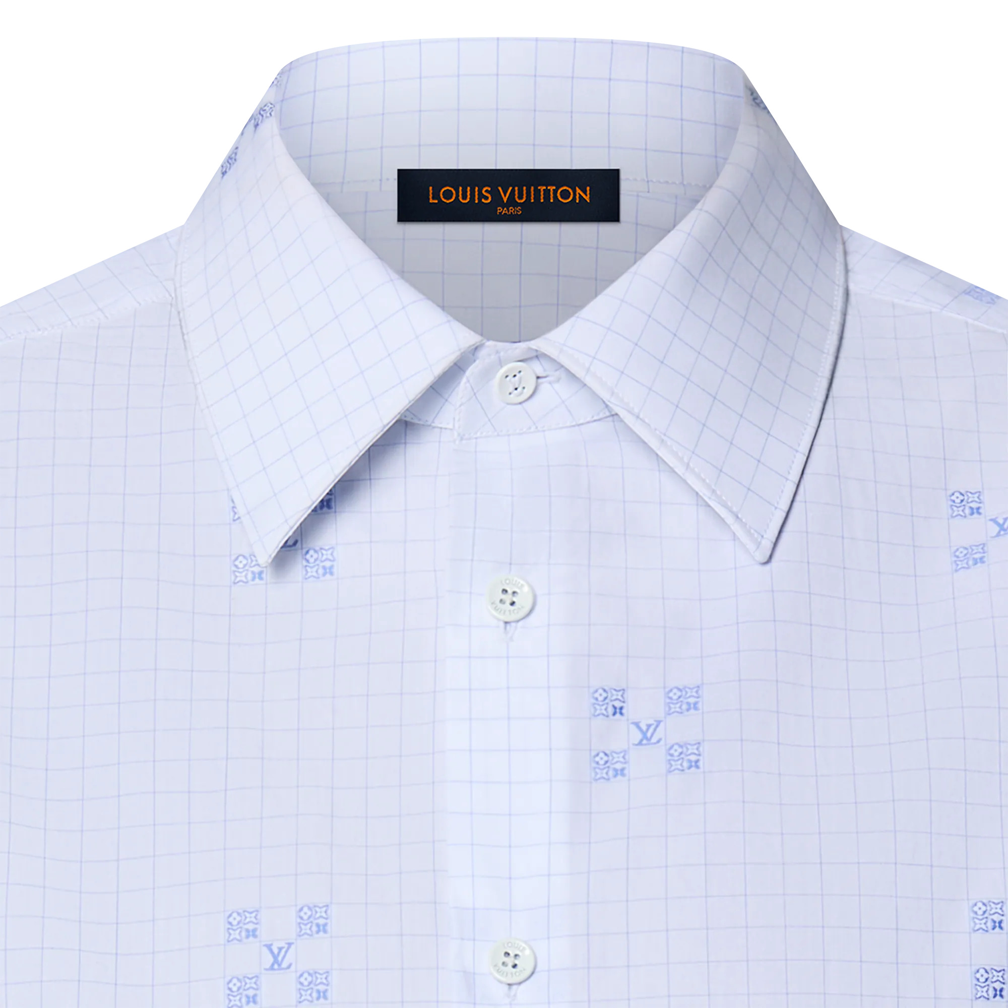 Cotton Long-Sleeved Slim Shirt - 2