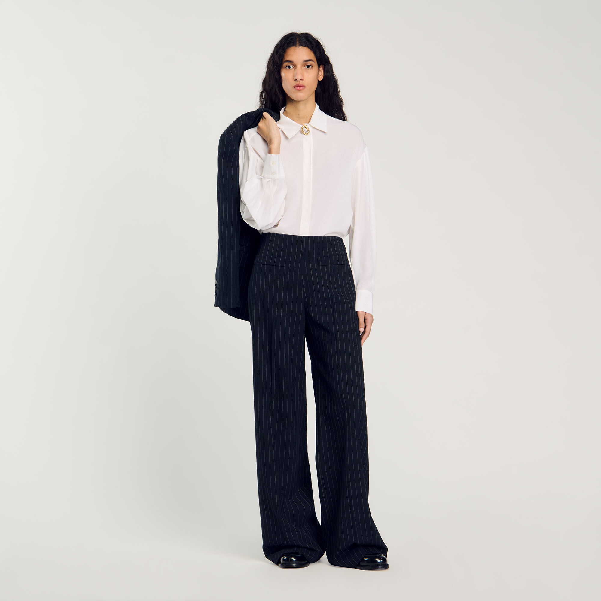 FLOATY SILK SHIRT - 7
