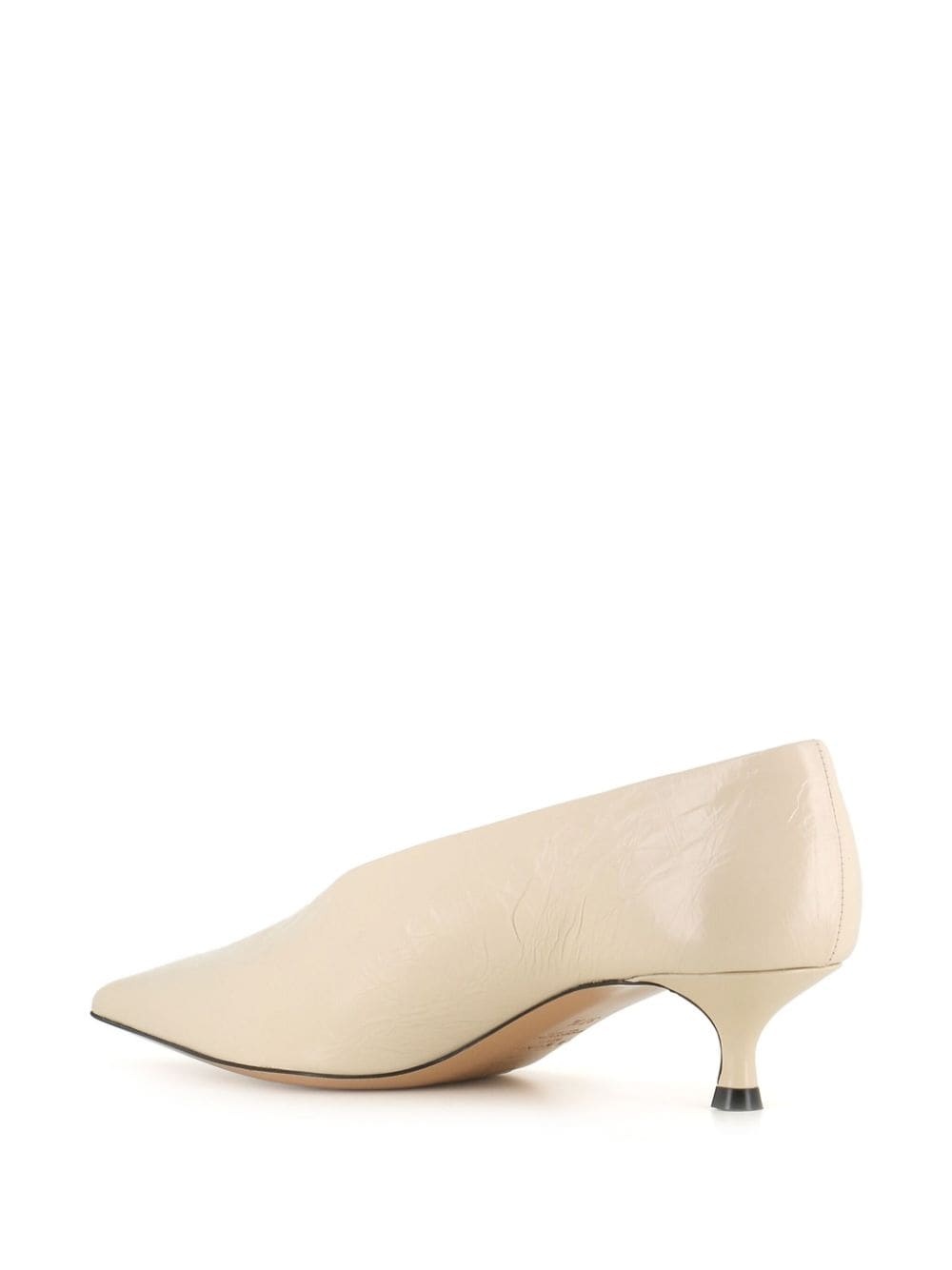 Babouche 40mm leather pumps - 3