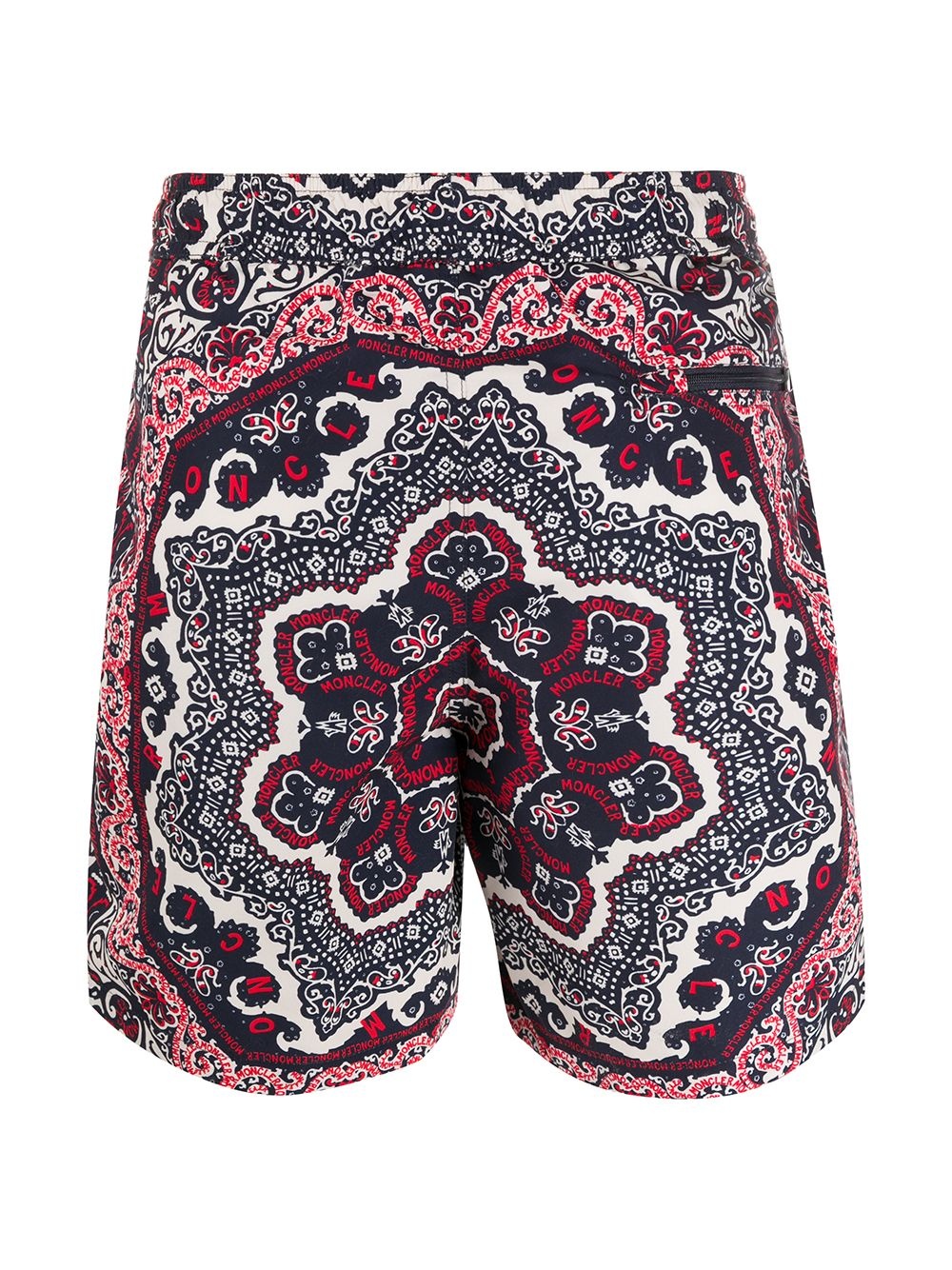 paisley print swim trunks - 2